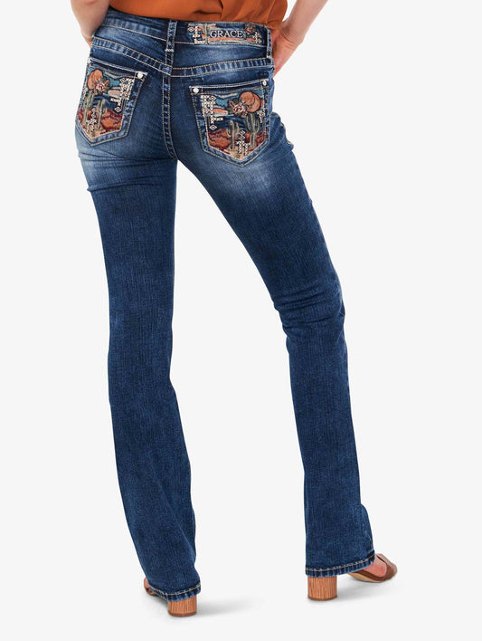 Desert Dream Easyfit Boot Cut Jeans