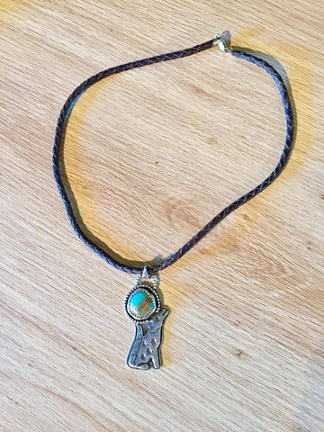 Howling At The Turquoise Moon Necklace